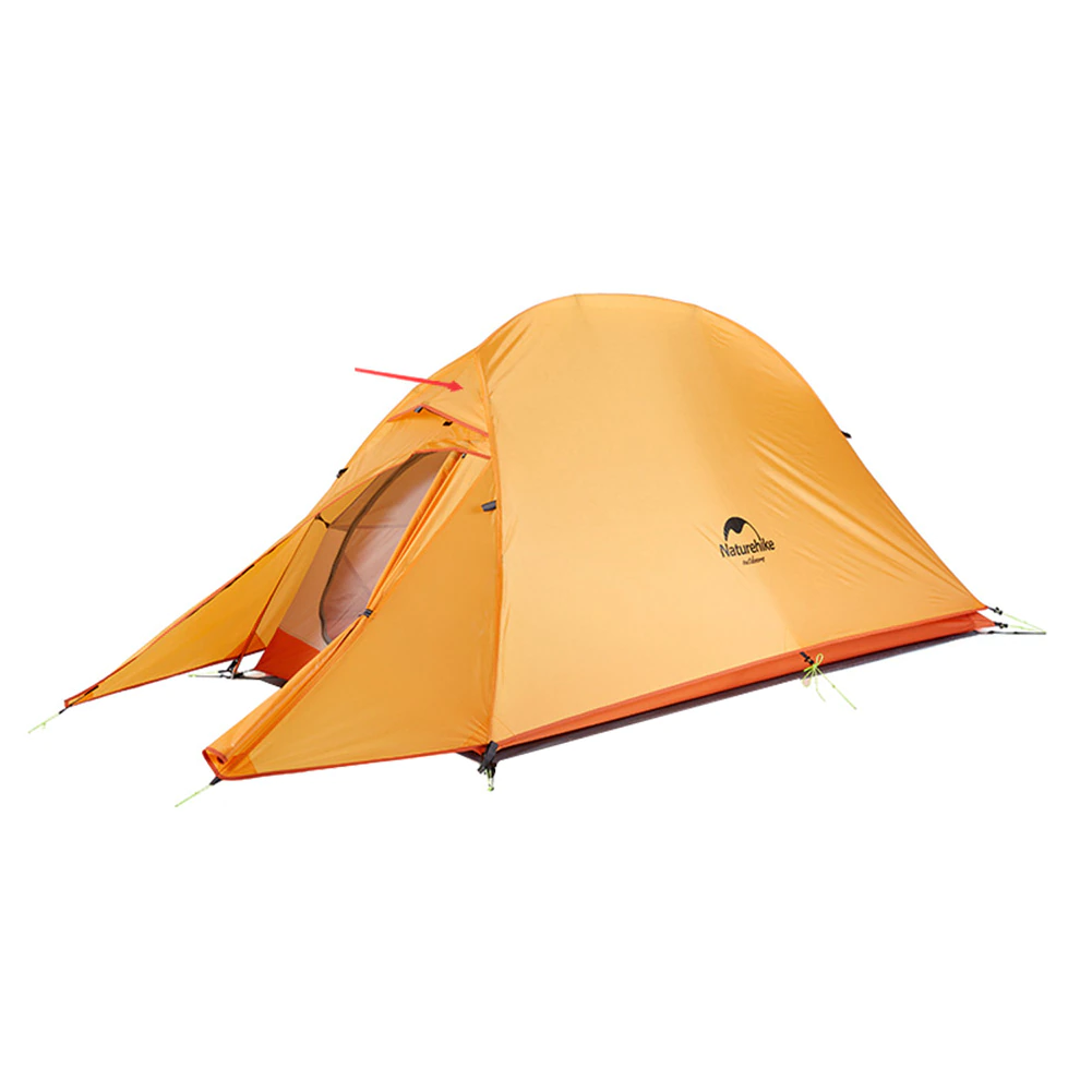 Cheap Goat Tents 1 Person Windproof Camping Tent Waterproof Dual Layers  Cloud Up Series for Outdoor Travel Camping Hiking Tools   